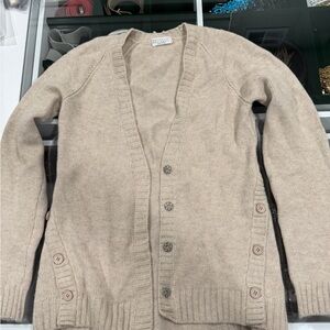 Brunello Cucinelli Light Tan Cardigan